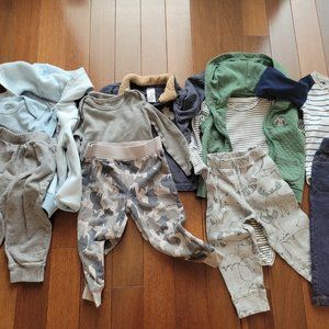 Boys 11-piece Carter Outfits Bundle